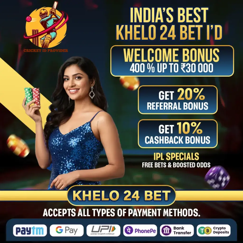 Khelo 24 Bet online cricket id